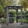 Garten-Grillpavillon mit Theke, Überdachung