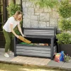 Decocoat Kunststoff-Gartenbank/Aufbewahrung 227 L