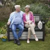 Decocoat Kunststoff-Gartenbank/Aufbewahrung 227 L