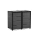 Versteckter Outdoor-Eimer 240 l