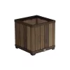 Dekorativer Blumenkasten aus Kunststoff, quadratisch 61 l