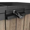 Signature store it out Kunststoff-Gartencontainer 1150 l
