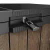 Signature store it out Kunststoff-Gartencontainer 1150 l