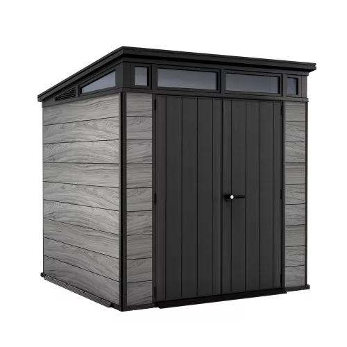 Signature pent 7x7 Kunststoff-Gartenhäuschen