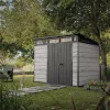 Signature pent 9x7 Kunststoff-Gartenhäuschen