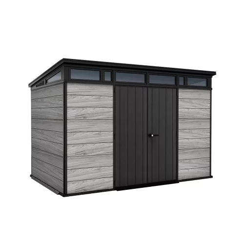 Signature pent 11x7 Kunststoff-Gartenhäuschen