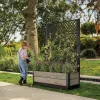 Dekorative Tulpe Pflanzgefäß mit Rücken 110l