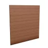 Zaun Evotech Kunststoff Holzmaserung Zaunpaneel Paket