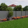 Zaun Evotech Kunststoff Holzmaserung Zaunpaneel Paket