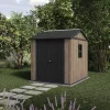 Apex 7,5x7/7x7,5 Kunststoff-Gartenhäuschen