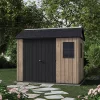 Apex 7,5x9/9x7,5 Kunststoff-Gartenhaus