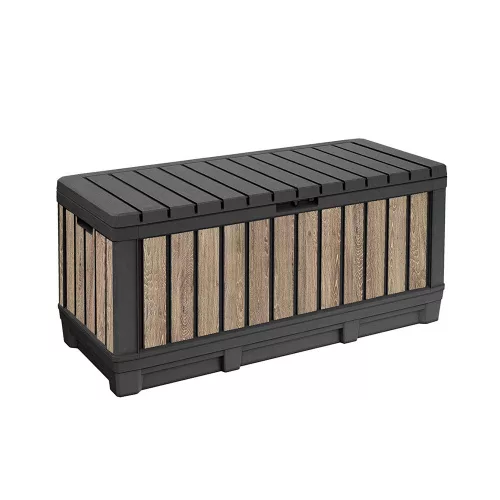 Decocoat kentwood Kunststoff-Gartenbehälter 350l