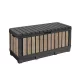 Decocoat kentwood Kunststoff-Gartenbehälter 350l