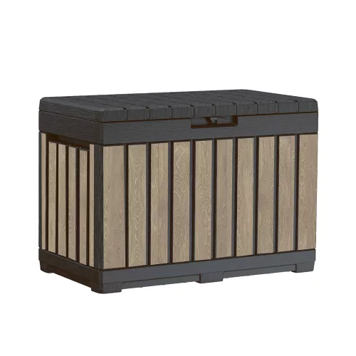 Decocoat kentwood Kunststoff-Gartenbehälter 190l