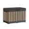 Decocoat kentwood Kunststoff-Gartenbehälter 190l
