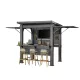 Grillpavillon Kunststoff-Gartenpavillon