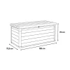 Decocoat Kunststoff-Gartenkiste 570 l