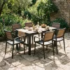 Deco Lyon 6+1 Sessel Gartenmöbelset
