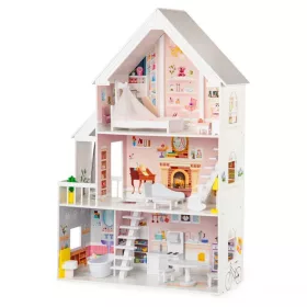 XXL Pudrowa Mansion Holzpuppenhaus 3 Etagen