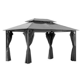 Gartenpavillon Tino 3x4 graphit