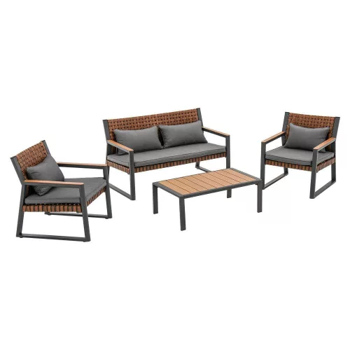Texas Gartenmöbelset für 4 Personen