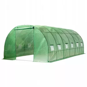 Foliengewächshaus 3x6x2 m (Rahmen+Folie)