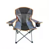 Gartenstuhl Graphit Orange