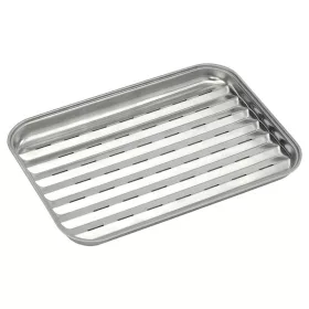 Grillschale aus rostfreiem Stahl