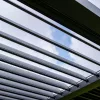 LUXE Pergola 5,8x3m anthrazit mit LED-Beleuchtung