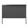 LUXE manuelle Markise 370x218cm bis zu 4 m anthrazit