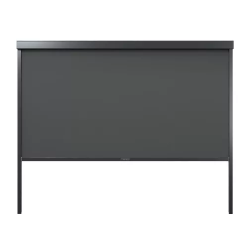LUXE manuelle Markise 370x218cm bis zu 4 m anthrazit