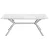 Gartentisch Ballena mit Glasplatte