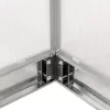 Gewächshaus aus Polycarbonat 250 x 310 x 124/205 cm