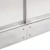 Gewächshaus aus Polycarbonat 250 x 310 x 124/205 cm
