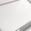 Gewächshaus aus Polycarbonat 250 x 430 x 124/205 cm