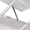 Gewächshaus aus Polycarbonat 250 x 430 x 124/205 cm