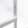 Gewächshaus aus Polycarbonat 250 x 430 x 124/205 cm