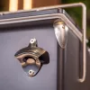 Tourist Retro-Metallkühlbox 13 L schwarz