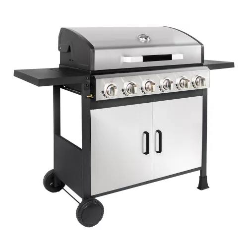 Brenner G6N Gasgrill mit sechs Brennern 3 kW