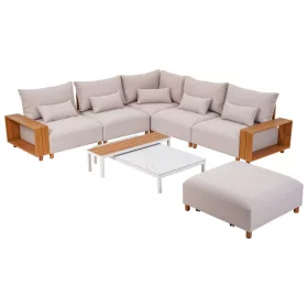 KALEM modulares Eck-Garten-Set beige