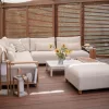 KALEM modulares Eck-Garten-Set beige