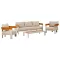 MOLTO CS Gartenmöbel-Set für 5 Personen