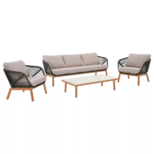 AURO CS Gartenmöbel-Set für 5 Personen