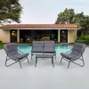 VIBE Gartenmöbelset für 4 Personen