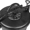 Gusseiserner Topf mit Beinen 5 Liter