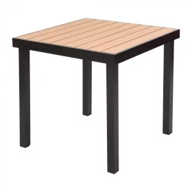 IZZY 80 Gartentisch mit Metallgestell für 4 Personen