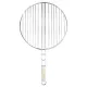 Runder Grill mit Holzgriff 40 cm