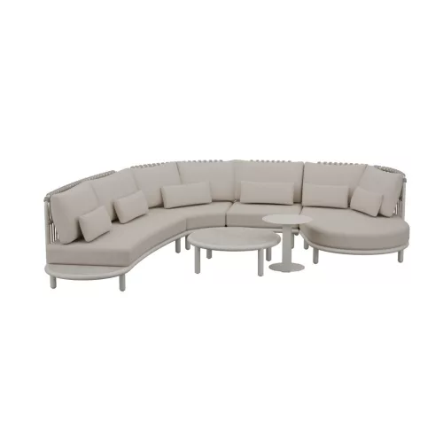 Modulares Gartenmöbel-Set Es Vedra, 6-teilig