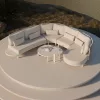 Modulares Gartenmöbel-Set Es Vedra, 6-teilig