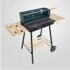 MIR244 Rechteckiger Holzkohle-Rollengrill